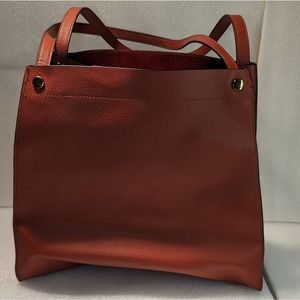 H&M Shopper bag in orange NWOT